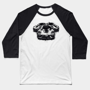 Porsche Panamera Baseball T-Shirt